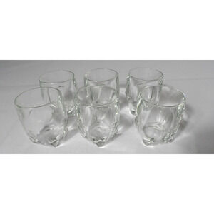 Libbey Duratuff Quantum 8 Oz Glasses Double Old Fashioned 15694 Square Base (6)
